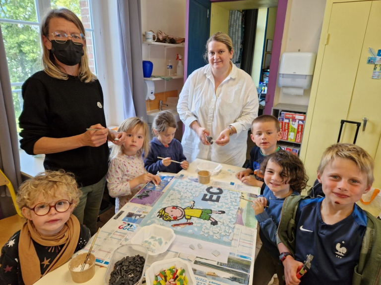 Lire la suite à propos de l’article Projet école avec l&rsquo;école de Landujan et La Chapelle au Loup